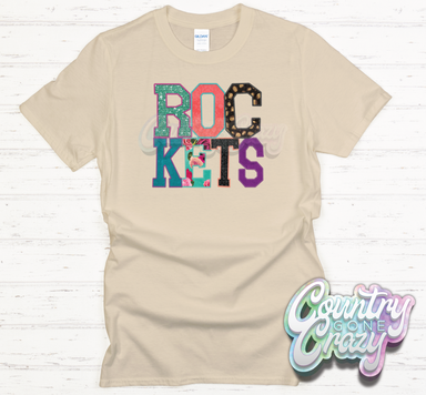 Rockets Faux Applique T-Shirt-Country Gone Crazy-Country Gone Crazy