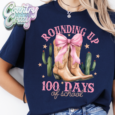 ROUNDING UP 100 DAYS / T-Shirt-Country Gone Crazy-Country Gone Crazy