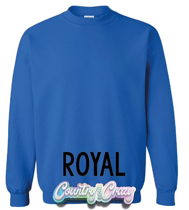 Royal 2025 youth sweatshirt