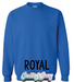 Adult Sweatshirt - Royal-Gildan-Country Gone Crazy