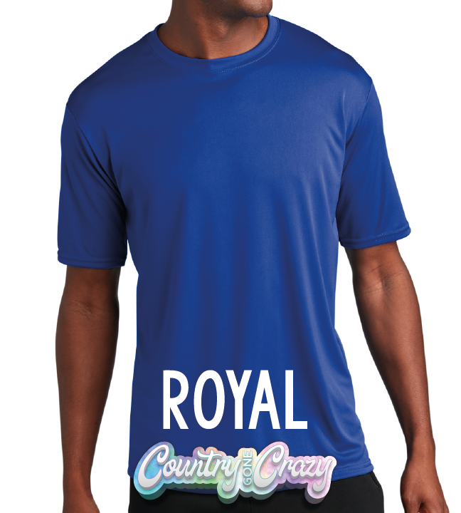 Adult Dri Fit - True Royal-Port & Company-Country Gone Crazy