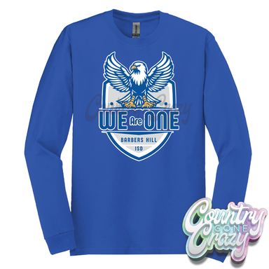 We Are One - Barbers Hill - Long Sleeve T-Shirt-Country Gone Crazy-Country Gone Crazy