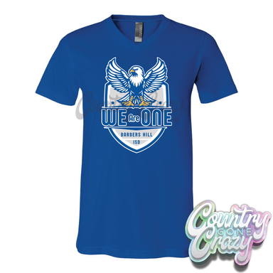 We Are One - Barbers Hill - Bella Canvas V-Neck-Country Gone Crazy-Country Gone Crazy