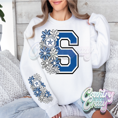 Sterling •• Blossoms •• Sweatshirt ••-Country Gone Crazy-Country Gone Crazy