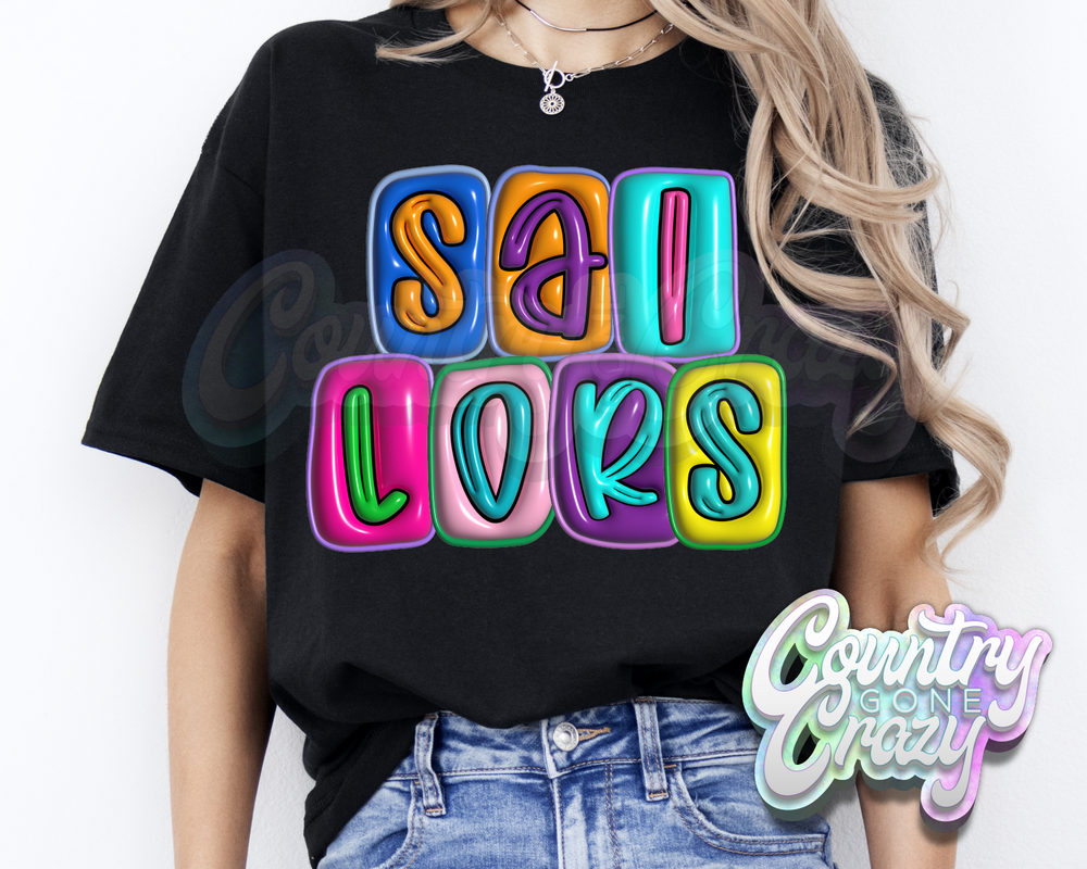 Sailors •• Bubble •• T-Shirt-Country Gone Crazy-Country Gone Crazy