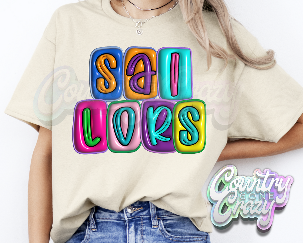 Sailors •• Bubble •• T-Shirt-Country Gone Crazy-Country Gone Crazy