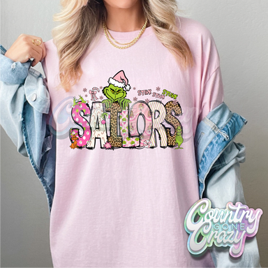 Sailors - Pink Grinch - T-Shirt-Country Gone Crazy-Country Gone Crazy