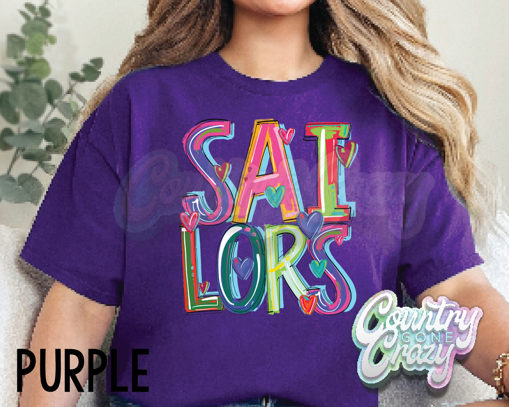 Sailors • Splash • T-Shirt-Country Gone Crazy-Country Gone Crazy