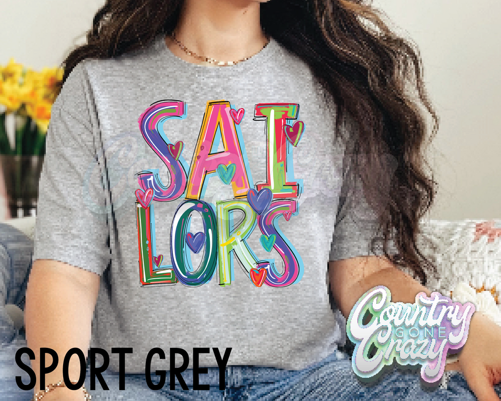 Sailors • Splash • T-Shirt-Country Gone Crazy-Country Gone Crazy