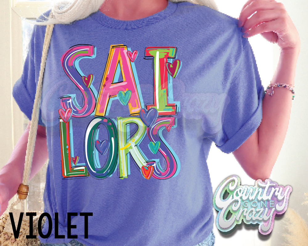 Sailors • Splash • T-Shirt-Country Gone Crazy-Country Gone Crazy