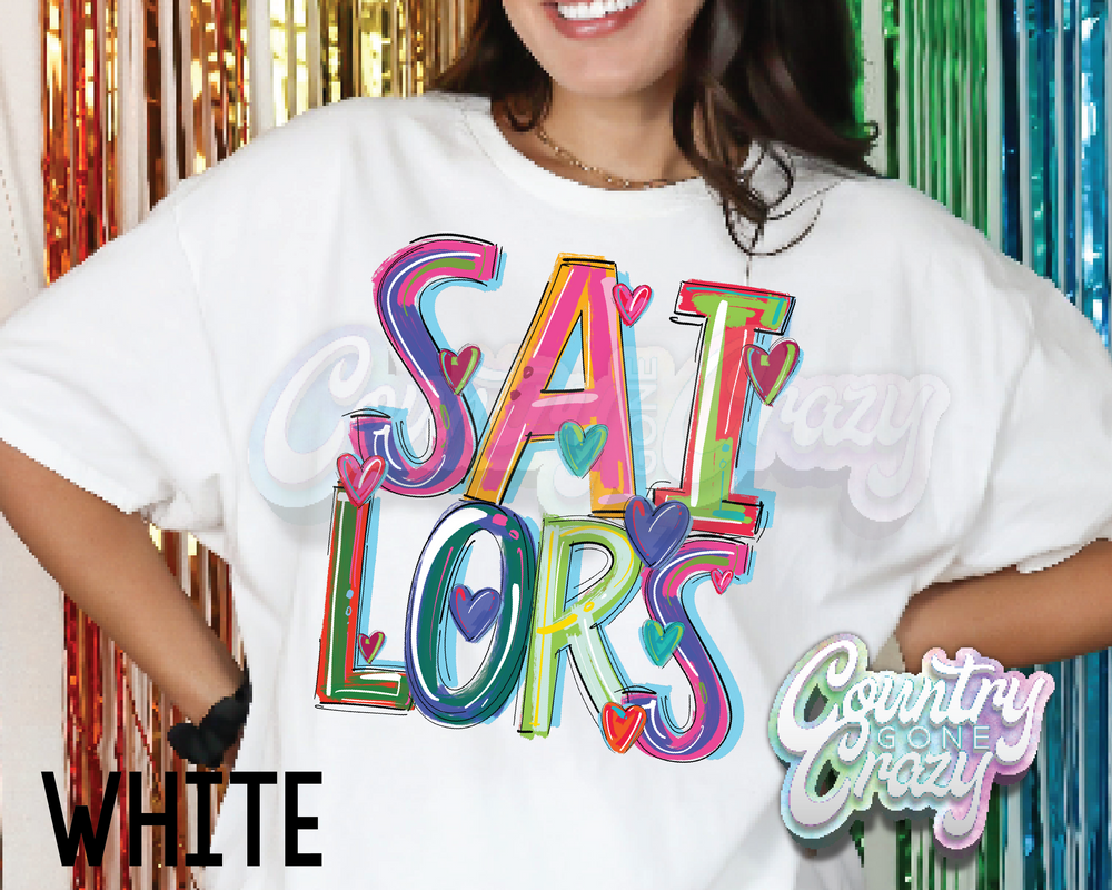 Sailors • Splash • T-Shirt-Country Gone Crazy-Country Gone Crazy