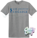 SAN JACINTO COLLEGE - SPORTS GREY T-SHIRT-Country Gone Crazy-Country Gone Crazy