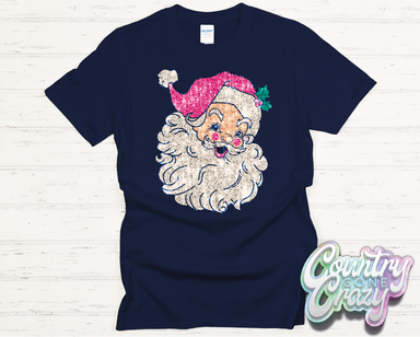 Santa SLAY - Navy - T-Shirt-Country Gone Crazy-Country Gone Crazy
