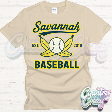 Savannah Baseball - T-Shirt-Gildan-Country Gone Crazy