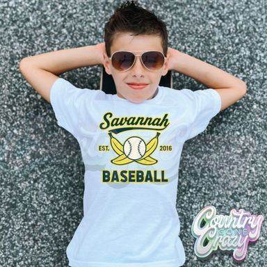 Savannah Baseball - T-Shirt-Gildan-Country Gone Crazy