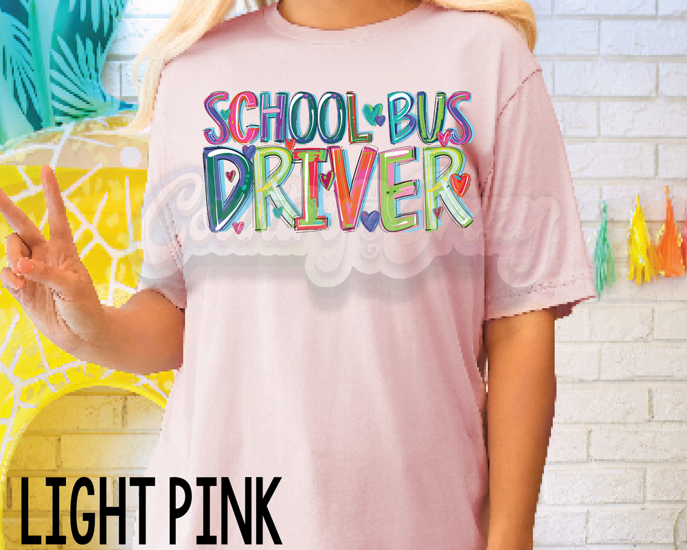 School Bus Driver • Splash • T-Shirt-Country Gone Crazy-Country Gone Crazy