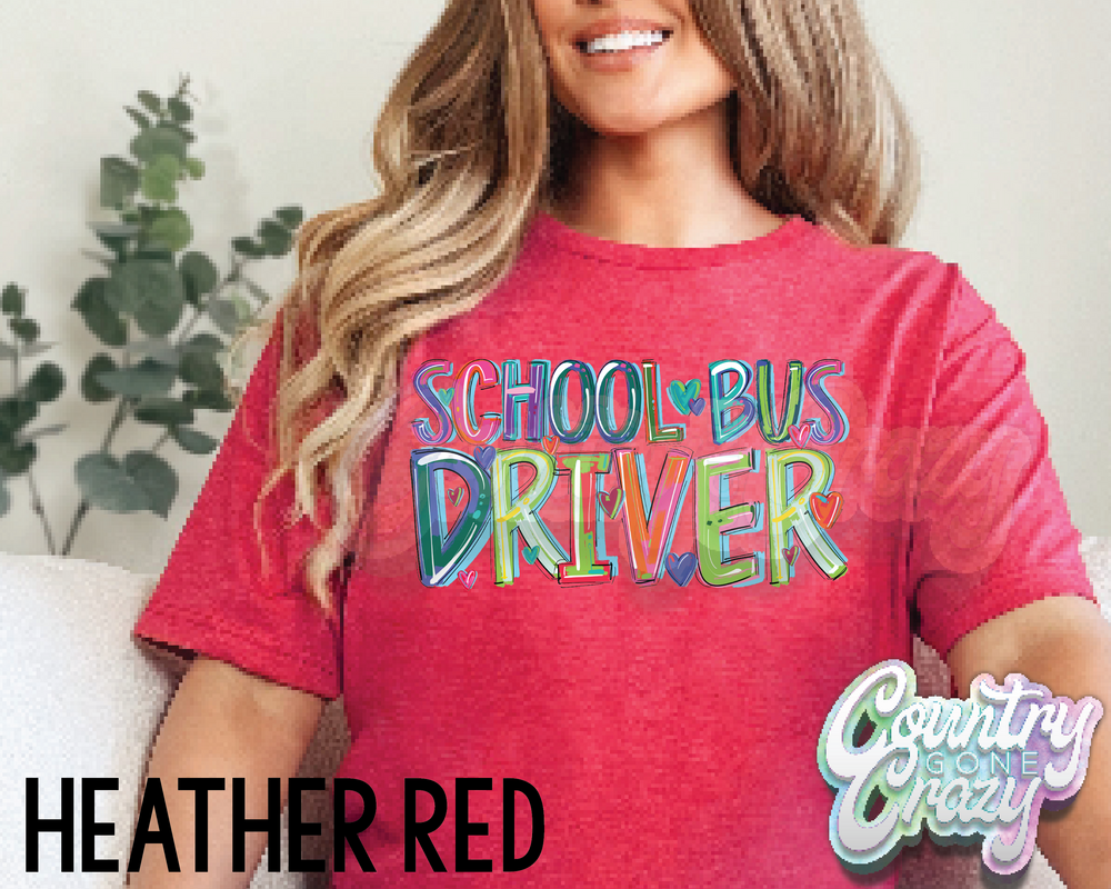 School Bus Driver • Splash • T-Shirt-Country Gone Crazy-Country Gone Crazy