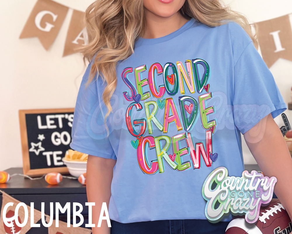 Second Grade Crew • Splash • T-Shirt-Country Gone Crazy-Country Gone Crazy