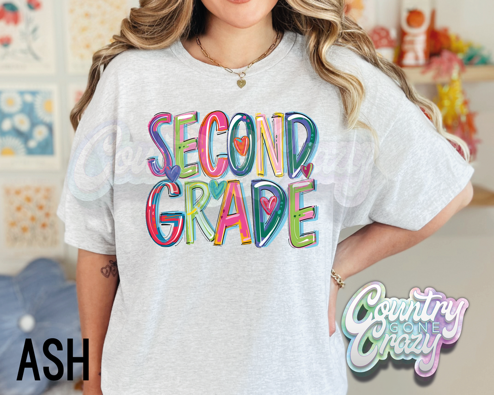 Second Grade • Splash • T-Shirt-Country Gone Crazy-Country Gone Crazy