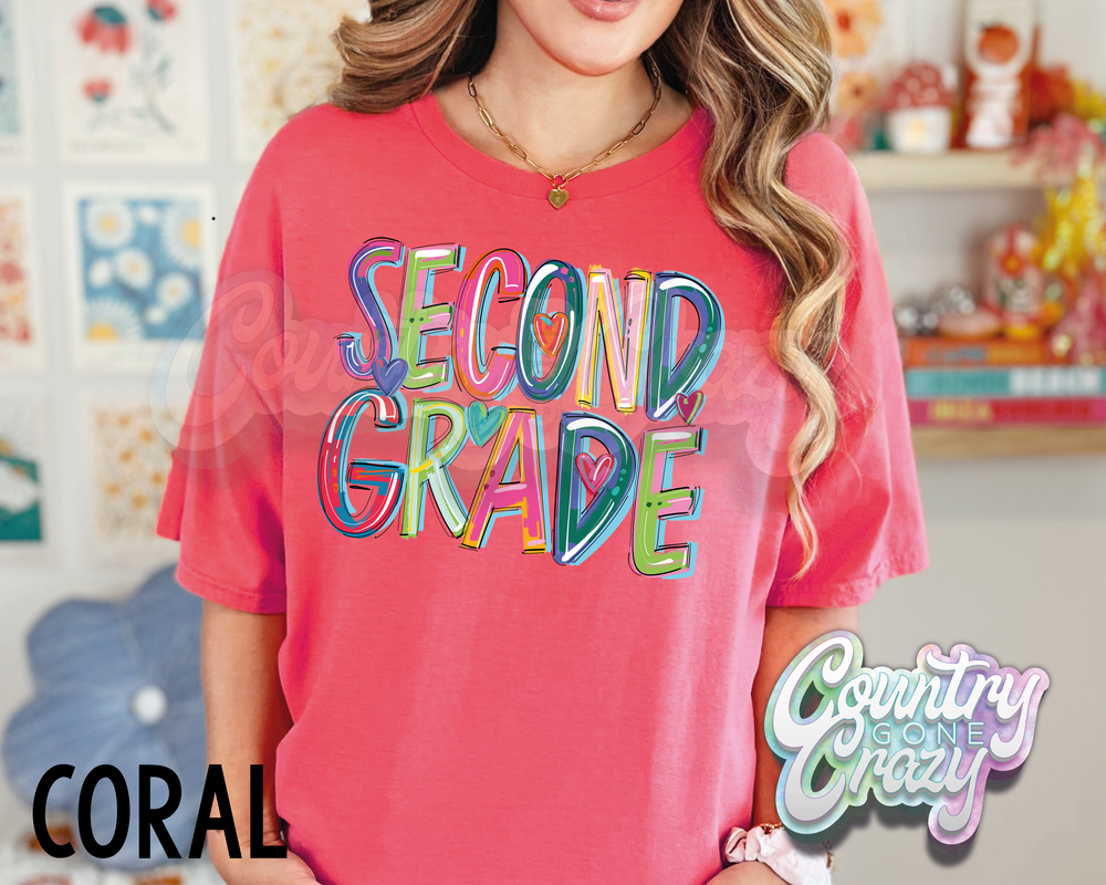 Second Grade • Splash • T-Shirt-Country Gone Crazy-Country Gone Crazy