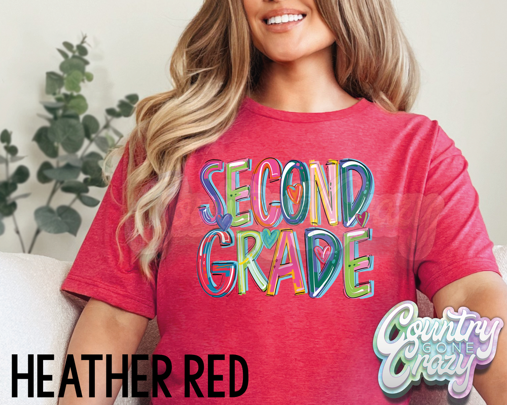 Second Grade • Splash • T-Shirt-Country Gone Crazy-Country Gone Crazy