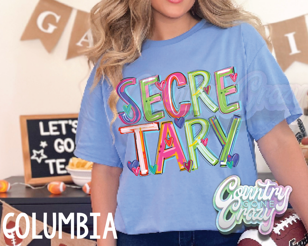 SECRETARY • Splash • T-Shirt-Country Gone Crazy-Country Gone Crazy