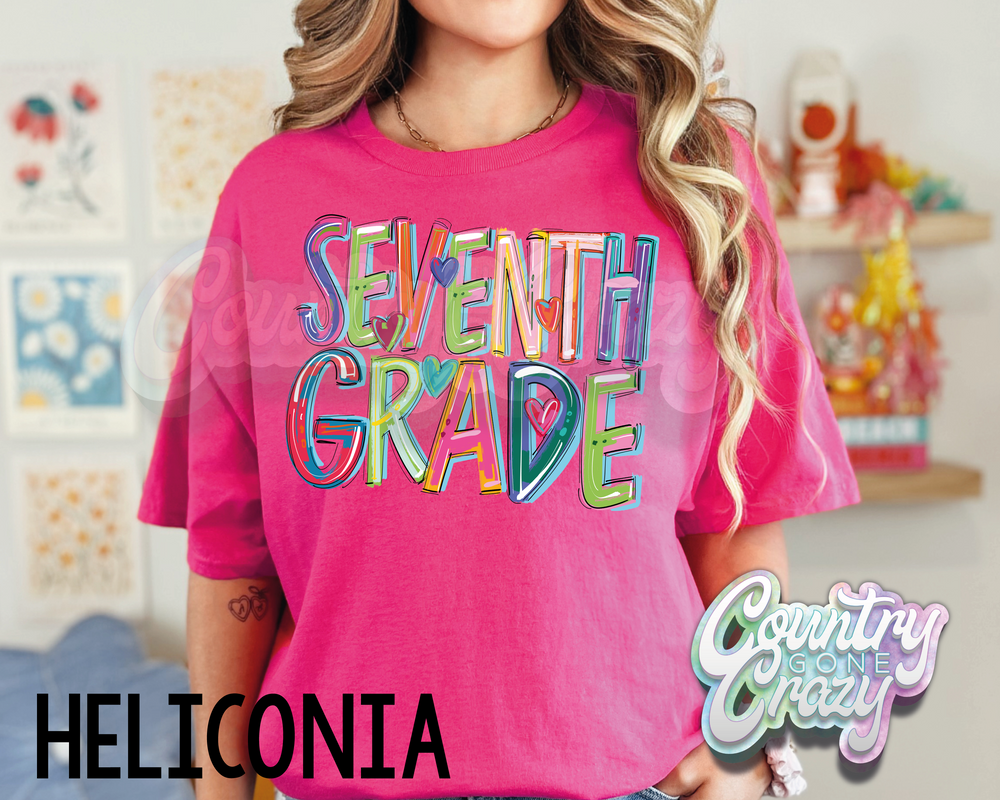 Seventh Grade • Splash • T-Shirt-Country Gone Crazy-Country Gone Crazy