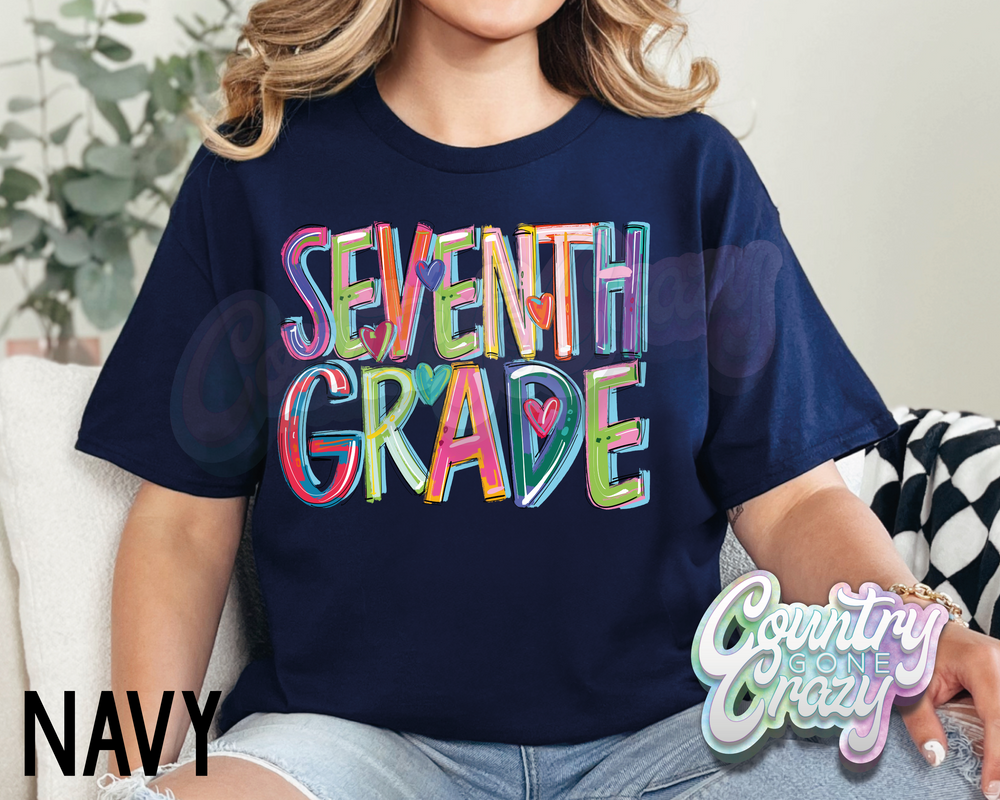 Seventh Grade • Splash • T-Shirt-Country Gone Crazy-Country Gone Crazy