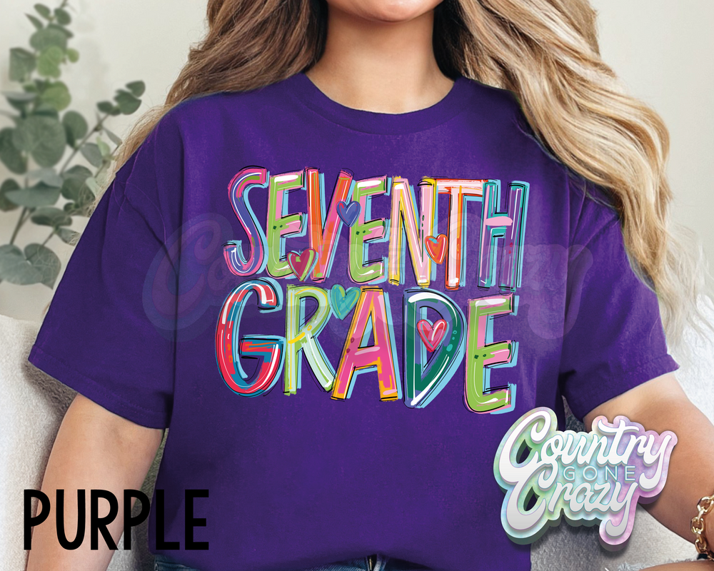 Seventh Grade • Splash • T-Shirt-Country Gone Crazy-Country Gone Crazy