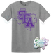 SFA- SPORTS GREY T-SHIRT-Country Gone Crazy-Country Gone Crazy