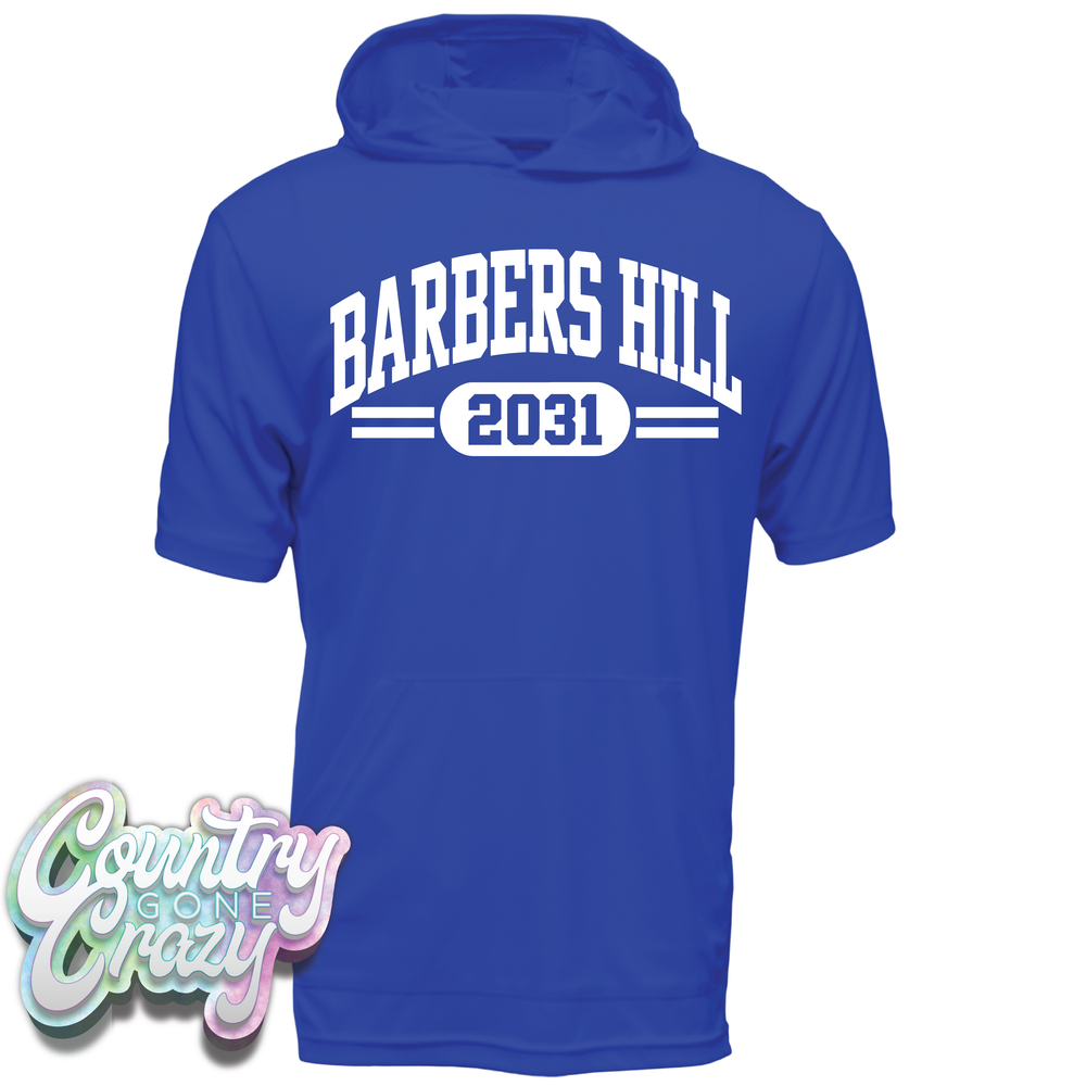 BH Class of 2031 - Short Sleeve Hooded Dri-Fit-BAW-Country Gone Crazy