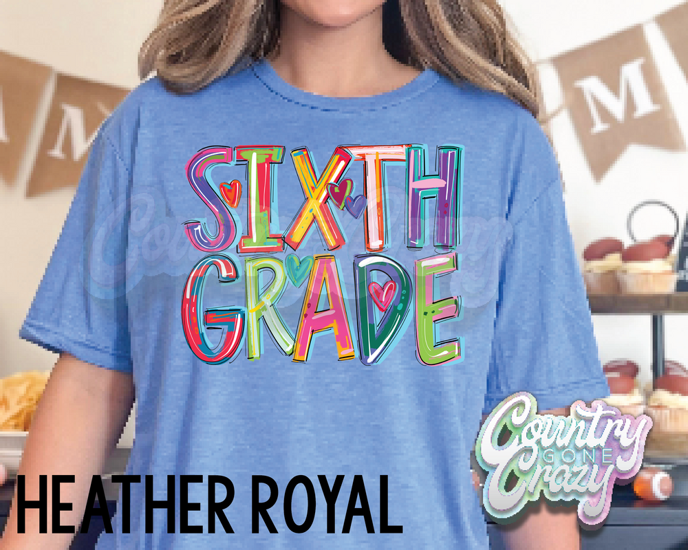 Sixth Grade • Splash • T-Shirt-Country Gone Crazy-Country Gone Crazy