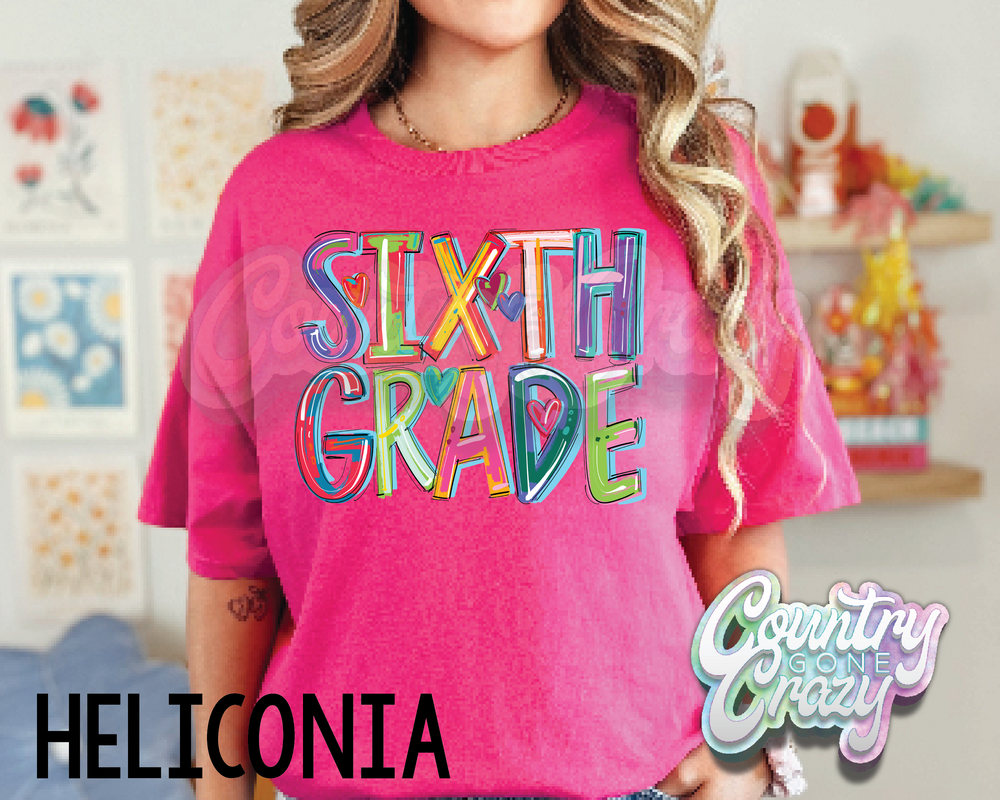 Sixth Grade • Splash • T-Shirt-Country Gone Crazy-Country Gone Crazy