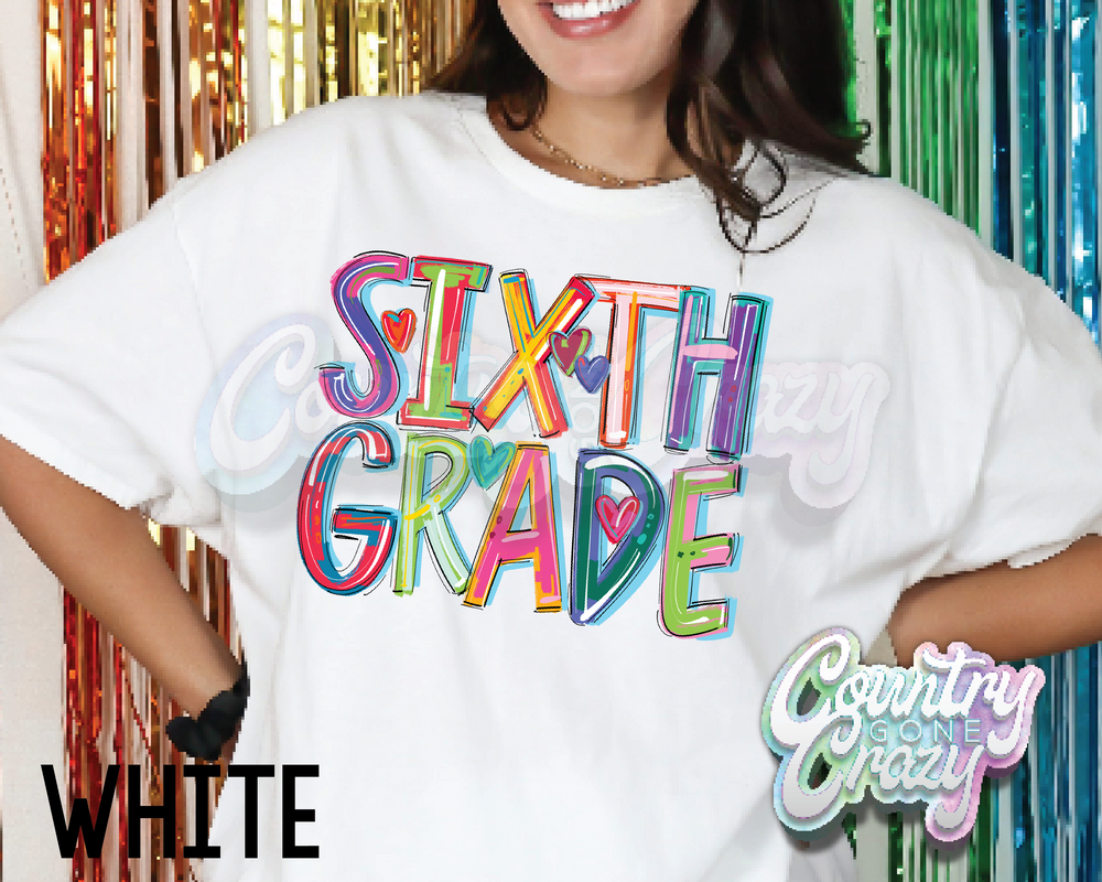 Sixth Grade • Splash • T-Shirt-Country Gone Crazy-Country Gone Crazy