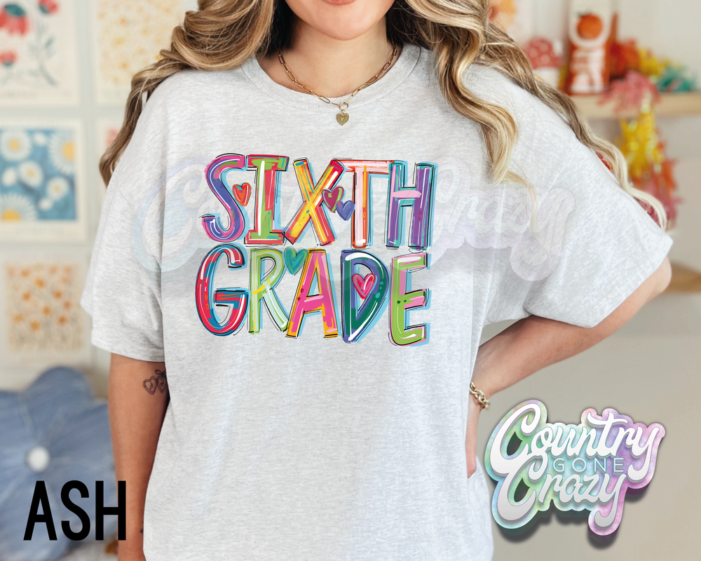 Sixth Grade • Splash • T-Shirt-Country Gone Crazy-Country Gone Crazy