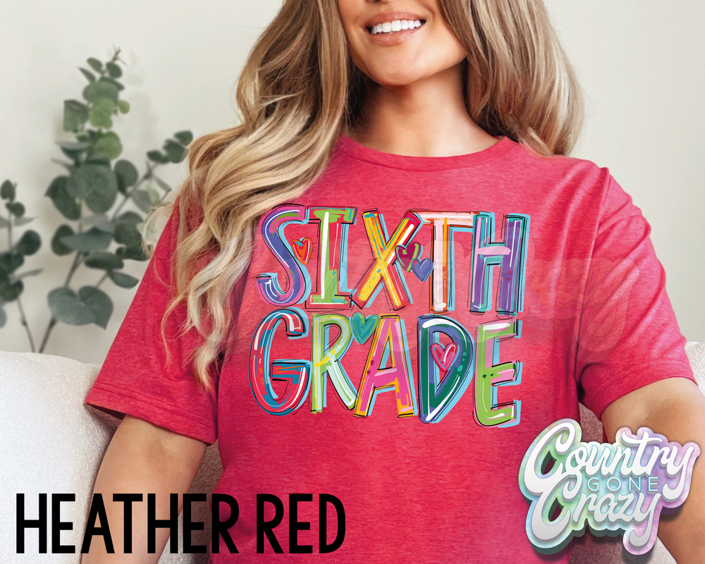 Sixth Grade • Splash • T-Shirt-Country Gone Crazy-Country Gone Crazy