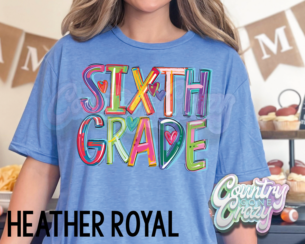 Sixth Grade • Splash • T-Shirt-Country Gone Crazy-Country Gone Crazy