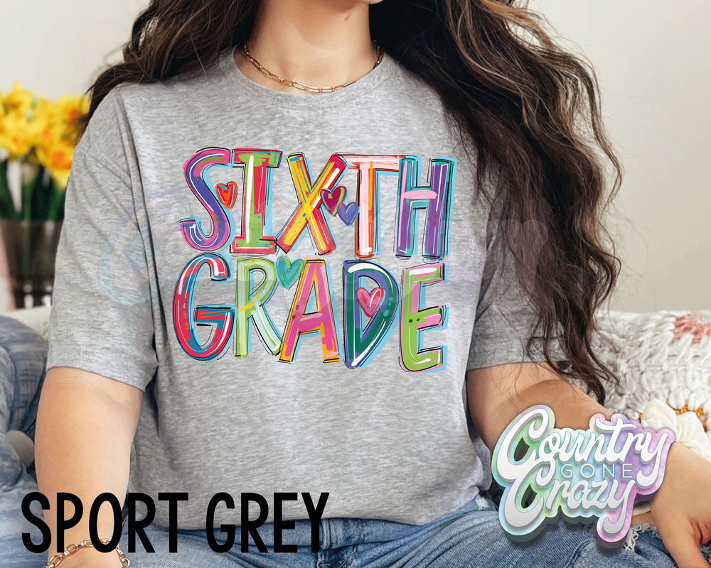 Sixth Grade • Splash • T-Shirt-Country Gone Crazy-Country Gone Crazy