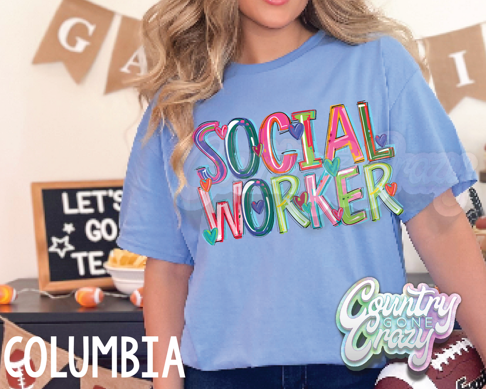 Social Worker • Splash • T-Shirt-Country Gone Crazy-Country Gone Crazy