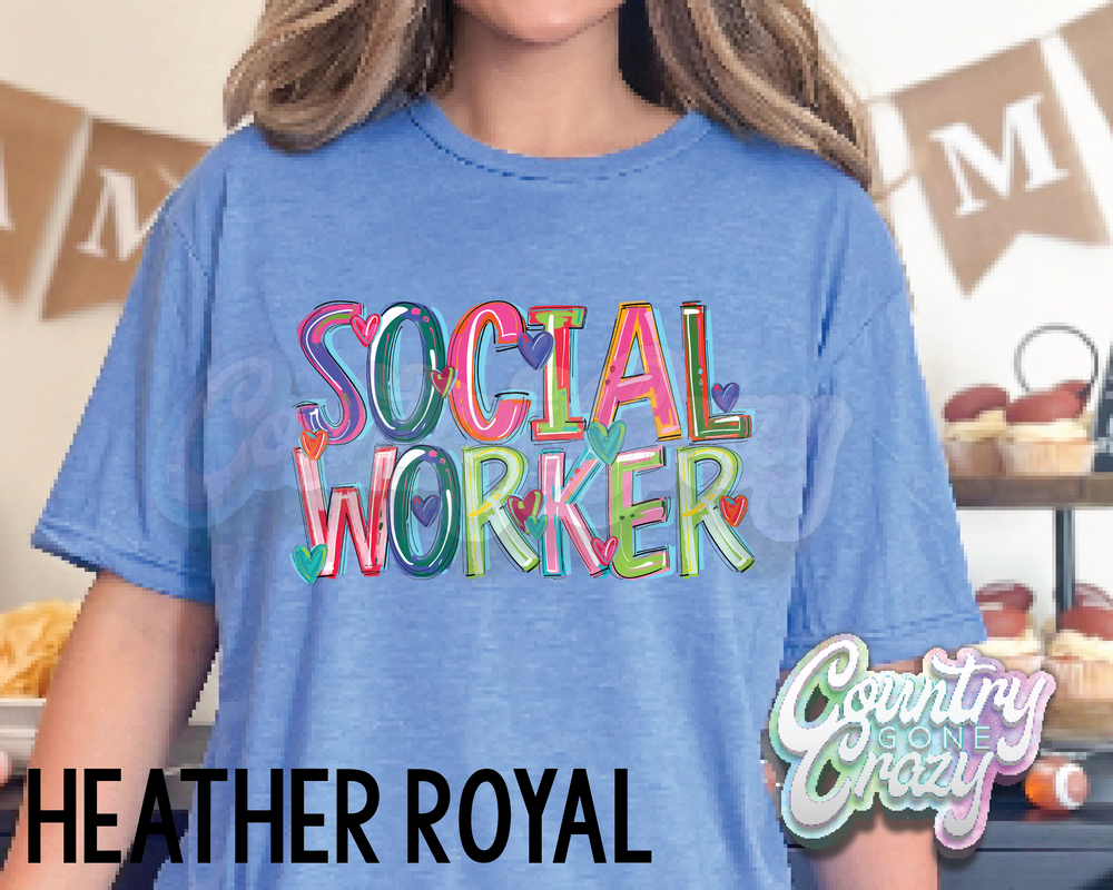 Social Worker • Splash • T-Shirt-Country Gone Crazy-Country Gone Crazy