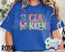 Social Worker • Splash • T-Shirt-Country Gone Crazy-Country Gone Crazy