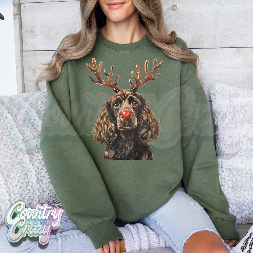 Cocker Spaniel Reindeer-Country Gone Crazy-Country Gone Crazy