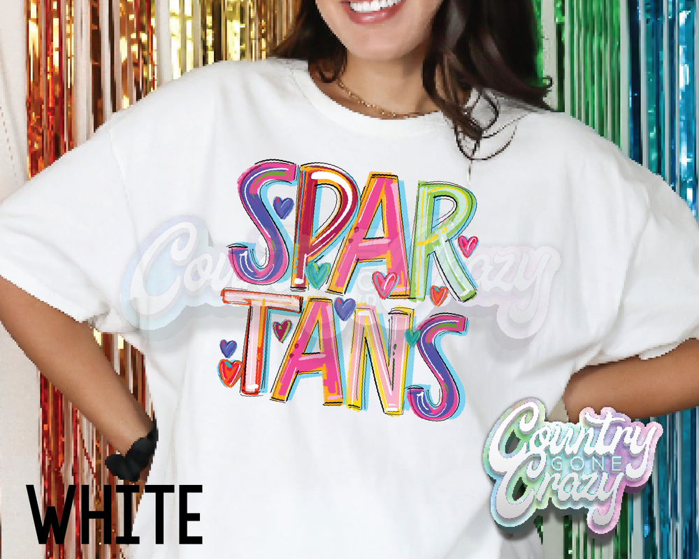 Spartans • Splash • T-Shirt-Country Gone Crazy-Country Gone Crazy