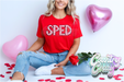 Sped - Valentines - T-Shirt-Country Gone Crazy-Country Gone Crazy