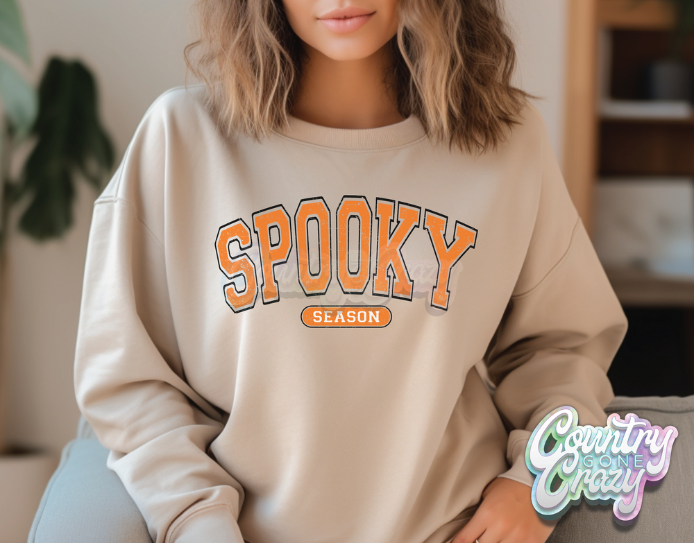 Spooky Season Sweatshirt-Country Gone Crazy-Country Gone Crazy