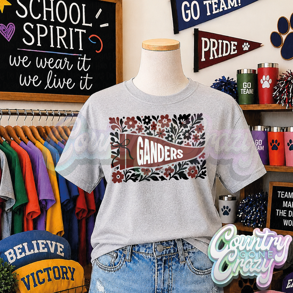 GANDERS - FLORAL PENNANT