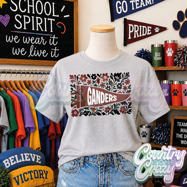 GANDERS - FLORAL PENNANT-Country Gone Crazy-Country Gone Crazy