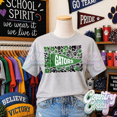 GATORS - FLORAL PENNANT-Country Gone Crazy-Country Gone Crazy