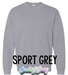 Adult Sweatshirt - Sport Grey-Gildan-Country Gone Crazy
