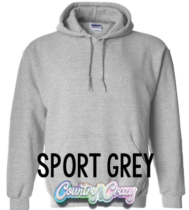 Youth Hoodie - Sport Grey-Gildan-Country Gone Crazy